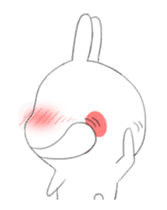 Dramatic Changing Rabbit 2 sticker #13685732