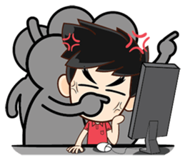 Look Chin 2 sticker #13685898