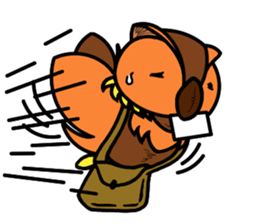EaredOwl Pu-kun sticker #13686230