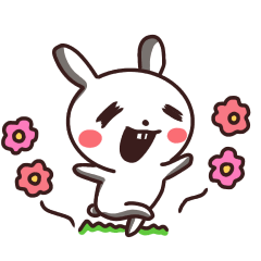 actually friendly rabbit - English -