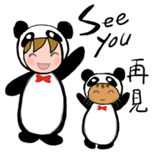 Cat and girl part 12 sticker #13686316