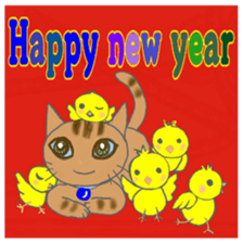 Cat and girl part 12 sticker #13686349