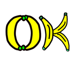 Banana From Korat sticker #13686527