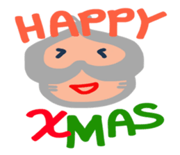 MERRY XMAS Merry Christmas sticker #13686575