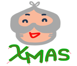 MERRY XMAS Merry Christmas sticker #13686580