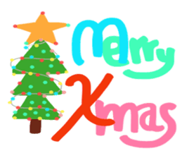 MERRY XMAS Merry Christmas sticker #13686581