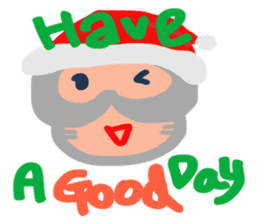 MERRY XMAS Merry Christmas sticker #13686584
