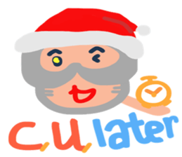 MERRY XMAS Merry Christmas sticker #13686587