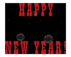 Holiday's lights & Fireworks sticker #13686703