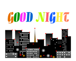 Holiday's lights & Fireworks sticker #13686725