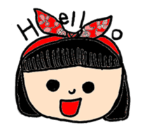 Cute English sticker #13687042