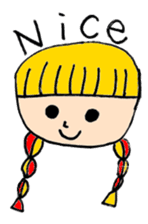 Cute English sticker #13687043