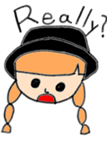 Cute English sticker #13687045