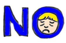 Cute English sticker #13687051