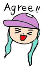 Cute English sticker #13687059