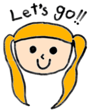 Cute English sticker #13687062