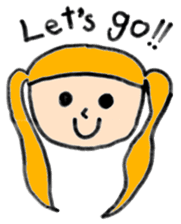 Cute English sticker #13687062