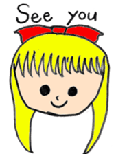 Cute English sticker #13687064