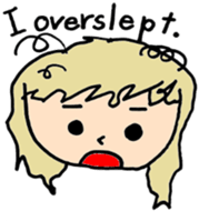 Cute English sticker #13687065