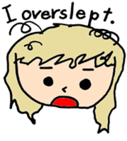 Cute English sticker #13687065