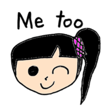 Cute English sticker #13687067