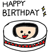 Cute English sticker #13687077