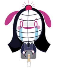 Genki usagi, Kendo rabbit sticker #13687138
