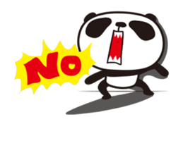 EN panda 3 sticker #13687465