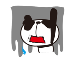 EN panda 3 sticker #13687471