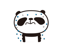 EN panda 3 sticker #13687473
