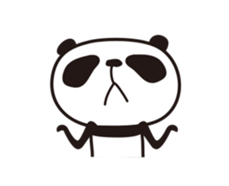 EN panda 3 sticker #13687476