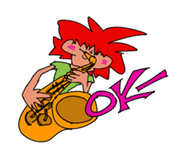 Redhead 2 sticker #13687478