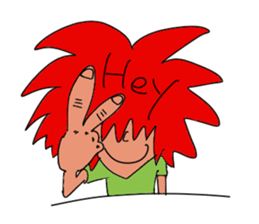 Redhead 2 sticker #13687482