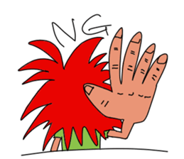 Redhead 2 sticker #13687484