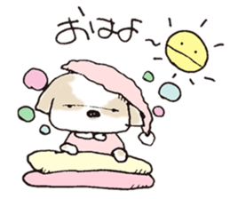 Shih Tzu Dog Sticker sticker #13687631