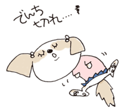 Shih Tzu Dog Sticker sticker #13687637