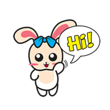BUNNy Madness - Super Cute Rabbit Emoji sticker #13688014