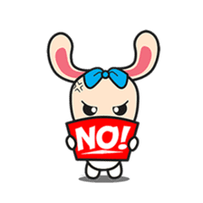 BUNNy Madness - Super Cute Rabbit Emoji sticker #13688017