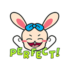BUNNy Madness - Super Cute Rabbit Emoji sticker #13688026
