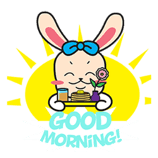 BUNNy Madness - Super Cute Rabbit Emoji sticker #13688035