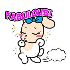 BUNNy Madness - Super Cute Rabbit Emoji sticker #13688039