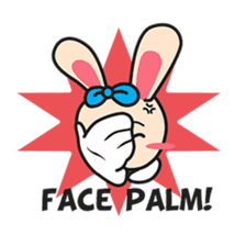 BUNNy Madness - Super Cute Rabbit Emoji sticker #13688042