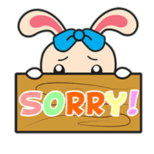 BUNNy Madness - Super Cute Rabbit Emoji sticker #13688049