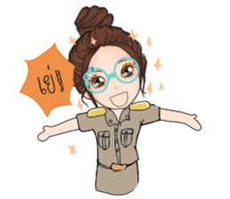 Teacher Jaa 3 sticker #13688068