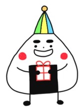 Is rice balls. sticker #13688291