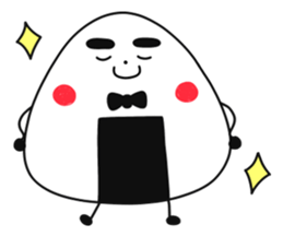 Is rice balls. sticker #13688296