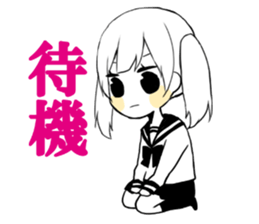 SNS girl 2 sticker #13688332