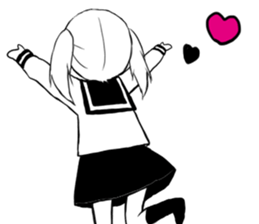 SNS girl 2 sticker #13688339