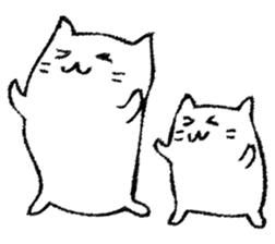 Mr. cat cat 3 sticker #13688542