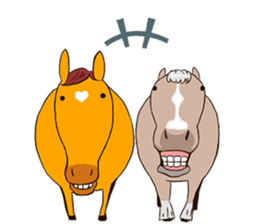 Various horse sticker #13689192